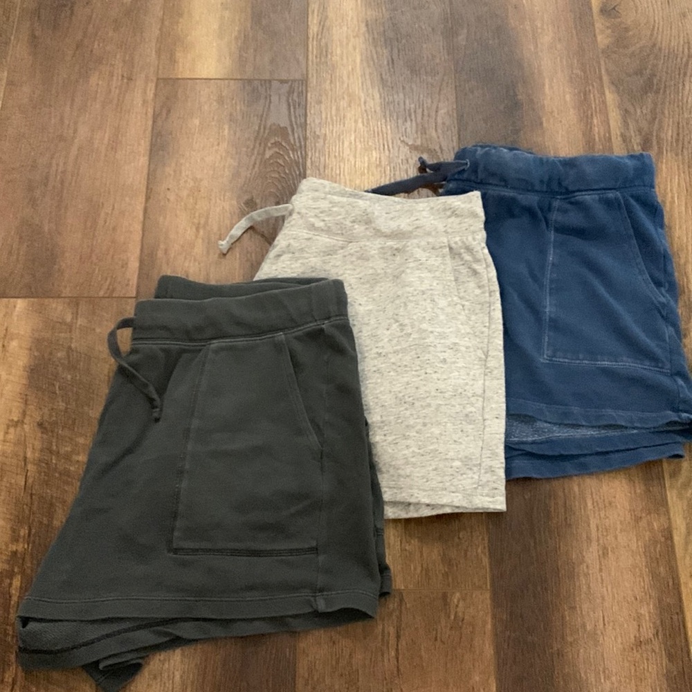 3 Pack Solid color Old Navy cotton shorts